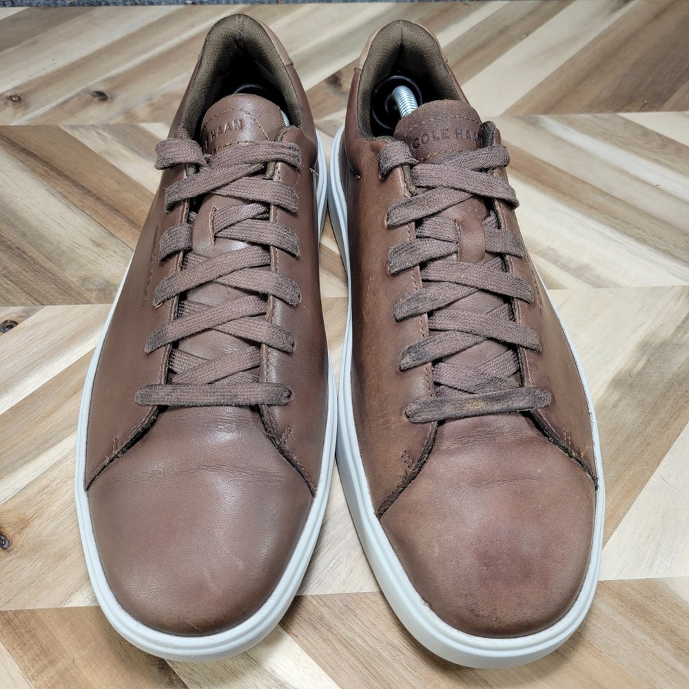 Cole Haan Grand Crosscourt Traveler Sneaker Shoes Mens Size 11M Brown - Picture 4 of 14